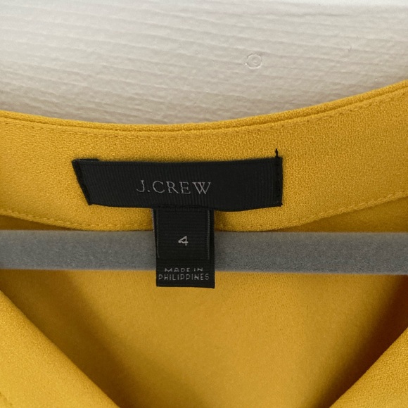 J Crew Crepe Wrap Top - Picture 3 of 4